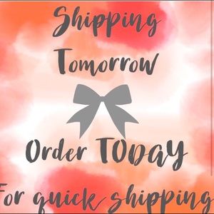 Shipping out orders tomorrow! Make your offers today for super quick shipping‼️